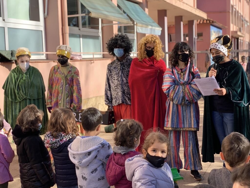 Els patges d'orient amb els més petits