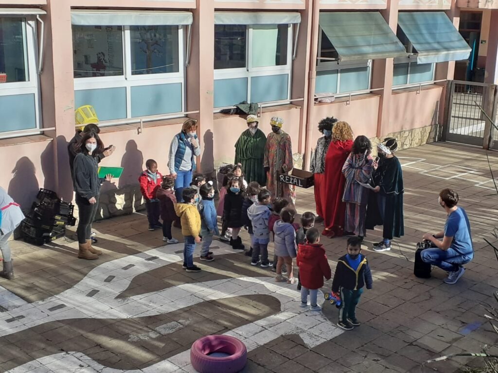 Els patges d'orient amb els més petits
